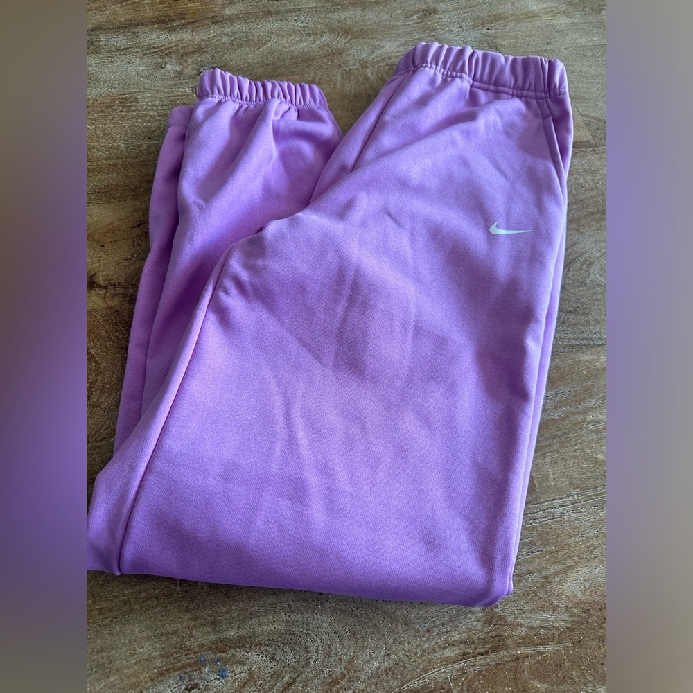 Girls Nike Thermal Fit Lilac Jogging Pants